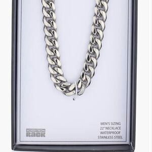 Nordstrom’s rack men’s silver stainless steel chain